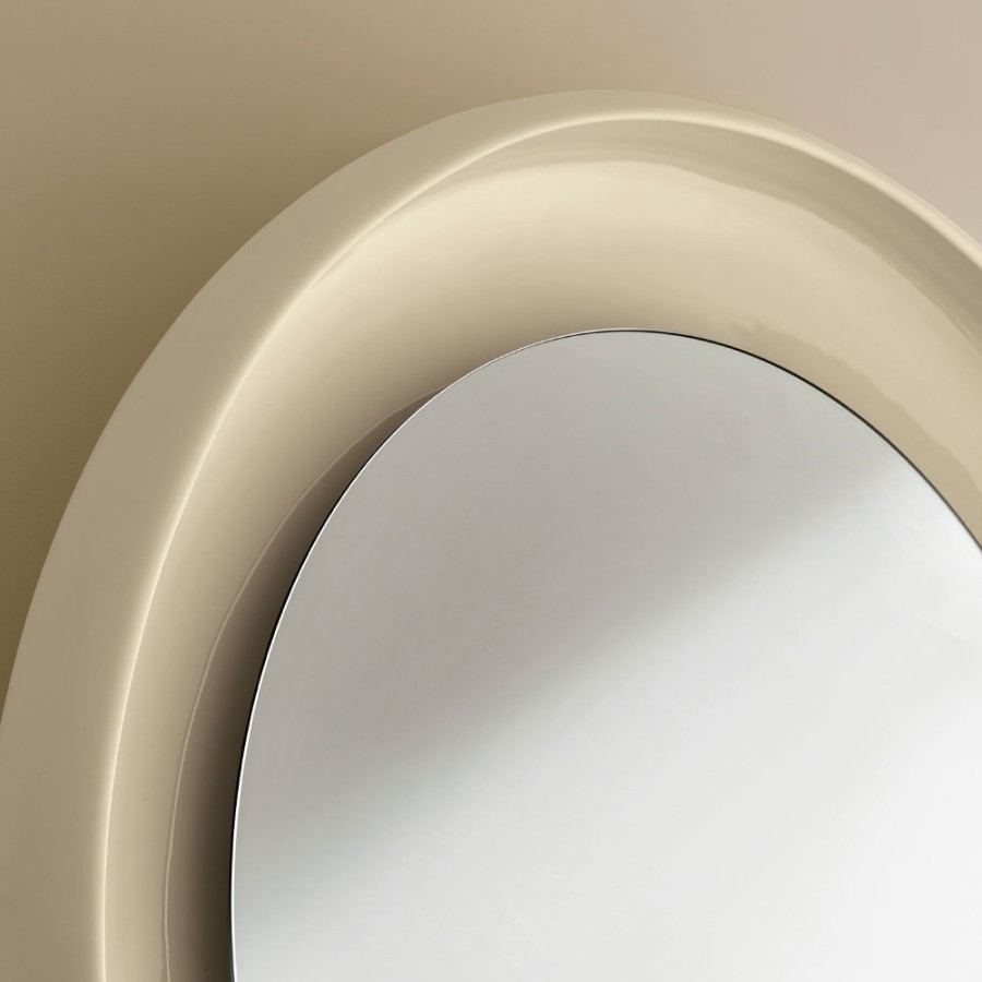 Venditore Miniforms Mirror Coque Small Cream Shop Forma Design | Mirrors And Frames