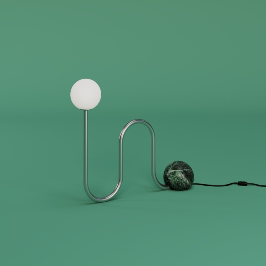 Venditore Areti Table Lights Curves Shop Forma Design | Lights