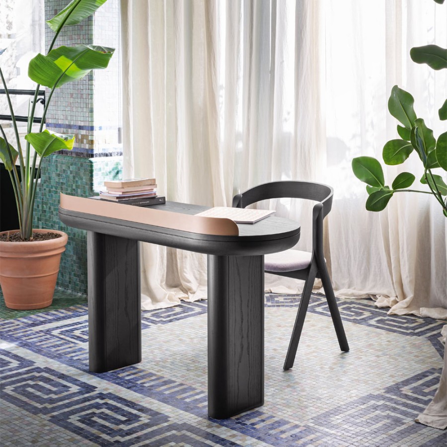 Venditore Miniforms Black Jumbo Desk Shop Forma Design | Desks