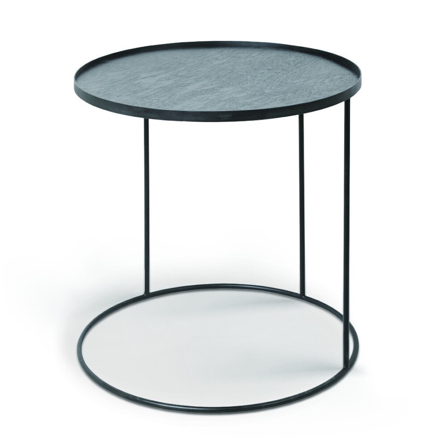 Venditore Ethnicraft Round Tray Low Shop Forma Design | Bedside Tables