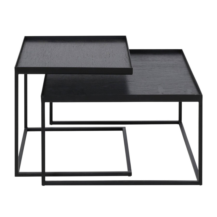 Venditore Ethnicraft Square Tray Coffee Table Set Shop Forma Design | Bedside Tables