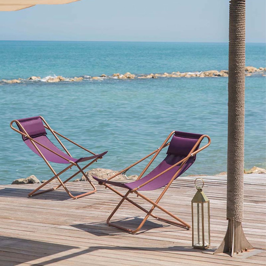 Venditore Emu Sdraio Vetta Con Cuscino Shop Forma Design | Sunbeds And Deckchairs