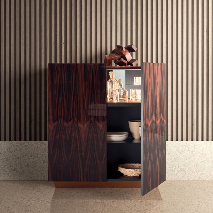 Venditore Pianca Sideboard Tosca Ebano Shop Forma Design | Console And Sideboards