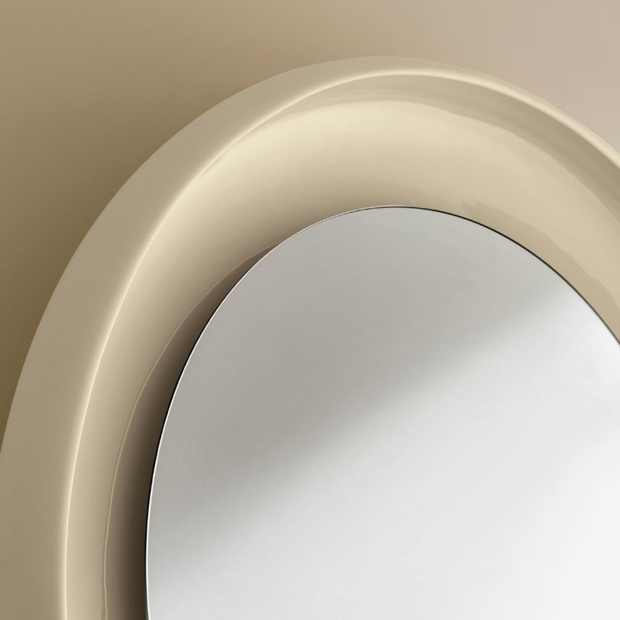 Venditore Miniforms Mirror Cream Coque Large Shop Forma Design | Mirrors And Frames