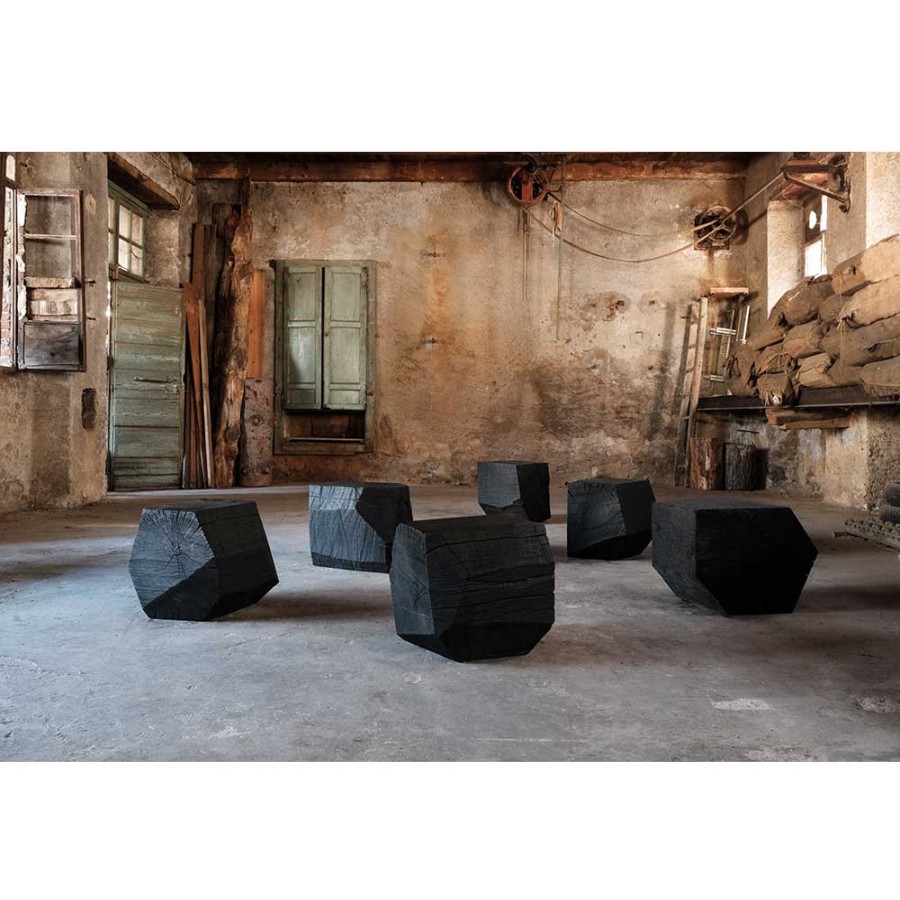 Venditore Riccardo Monte Side Table Charred Rocks Shop Forma Design | Coffee Tables