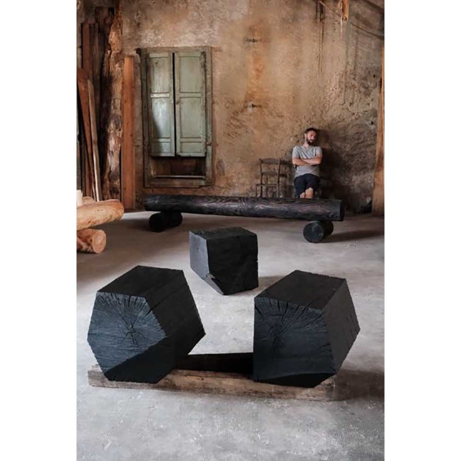 Venditore Riccardo Monte Side Table Charred Rocks Shop Forma Design | Coffee Tables