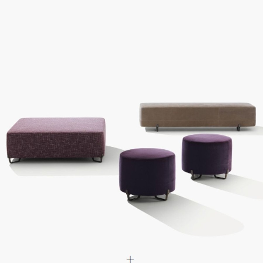 Venditore Poliform New York Pouf Rectangular Shop Forma Design | Pouf And Sitting Balls