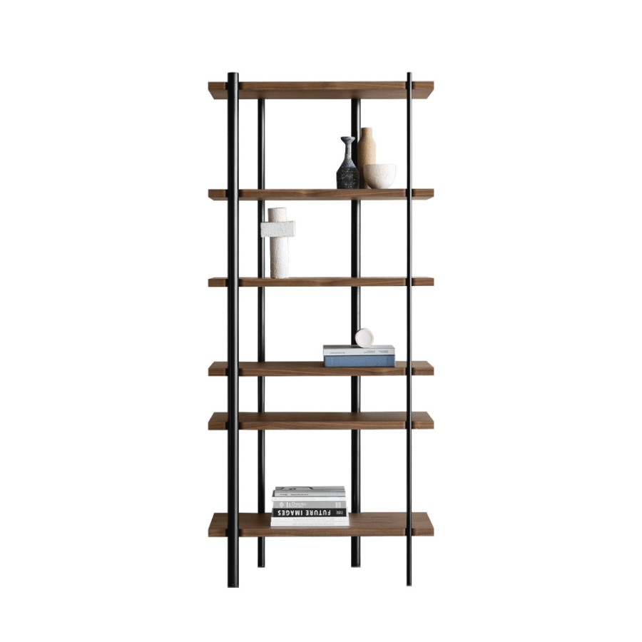 Venditore Miniforms Bookcase Milonga Black Shop Forma Design | Bookcases